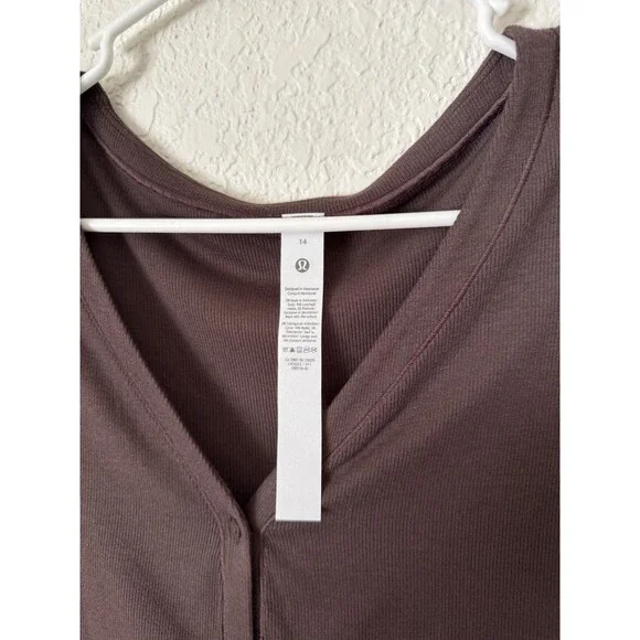 NWT Lululemon Side Cinch Cardigan - Size 14 - Picture 3 of 5